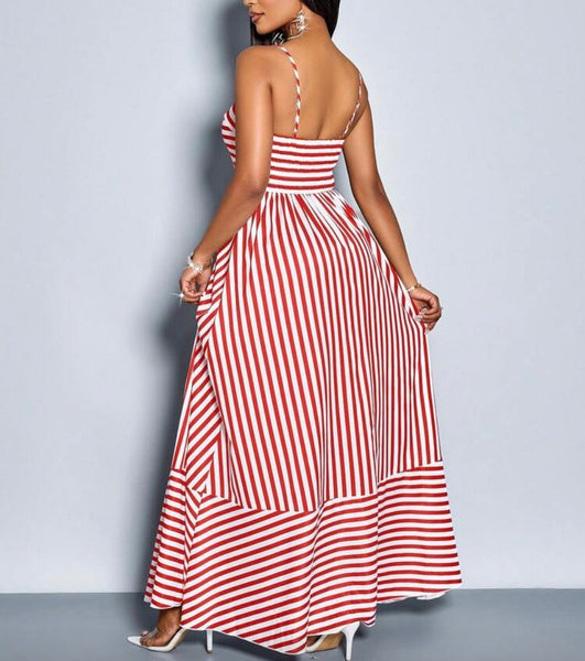 Striped Maxi Dress