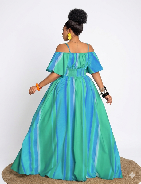 Bluest Sexy waist Dress