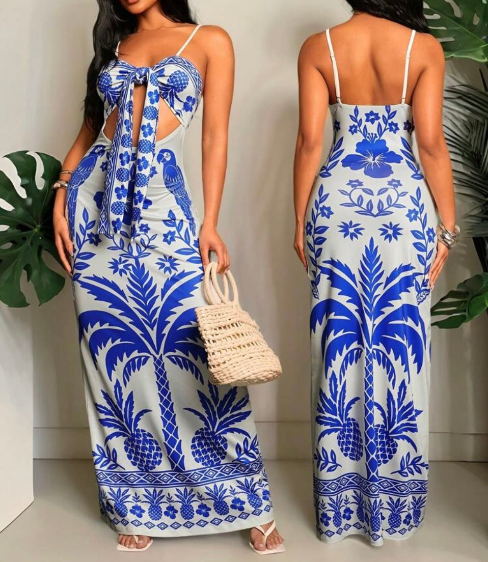Royal Pine Sundress