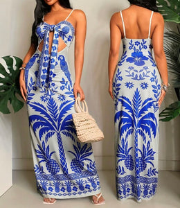 Royal Pine Sundress