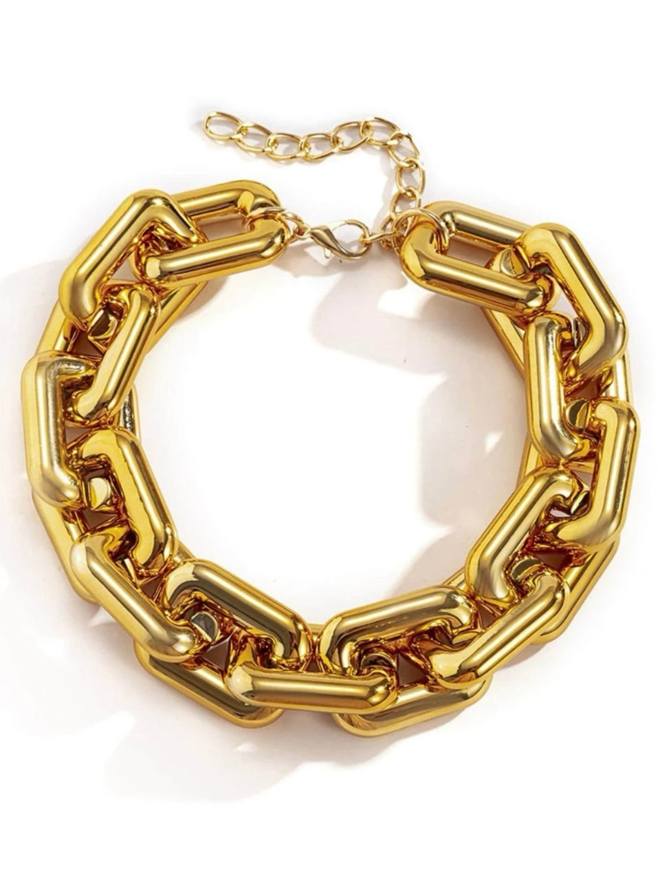 18k gold Chunky chain ￼