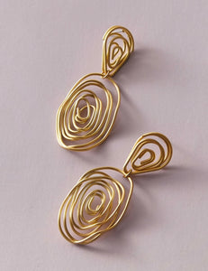 Twisted Drop Earrings